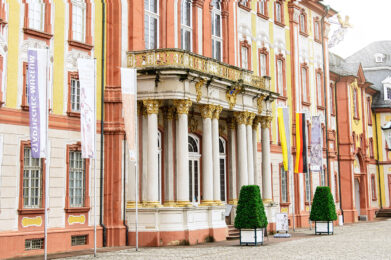 Eingang Schloss Bruchsal